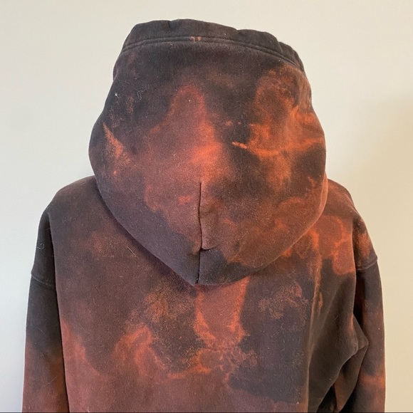 Aritzia TNA The Perfect Hoodie Bleach Tie Dye - Picture 8 of 15